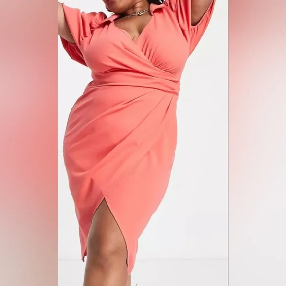 ASOS Faux wrap dress - Picture 1 of 2